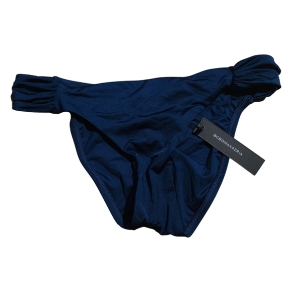 BCBGMaxazria Dark Blue Swim Bottoms Size 6 NWT - Picture 1 of 6
